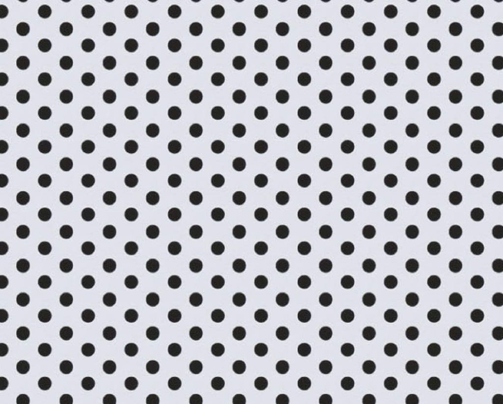 AIRWILL 100% Cotton Polka Pattern 2 Seater Square Table Cover Sized, 36x36 inches (Black,White, Pack of 1) view 2