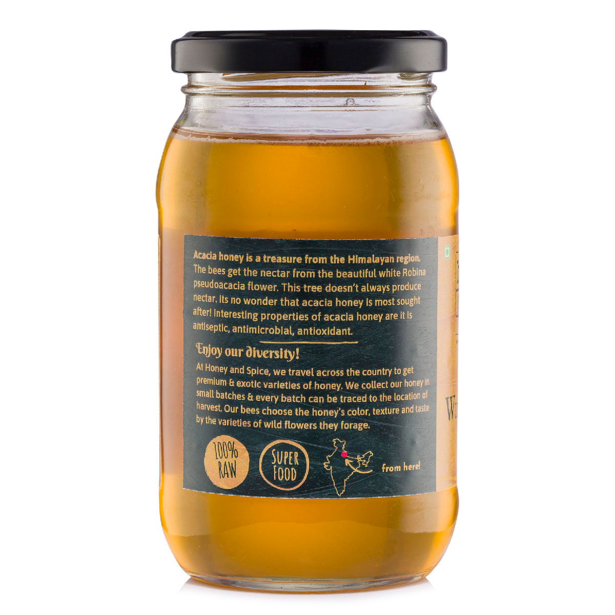 Wild Acacia Honey | 500gm view 2