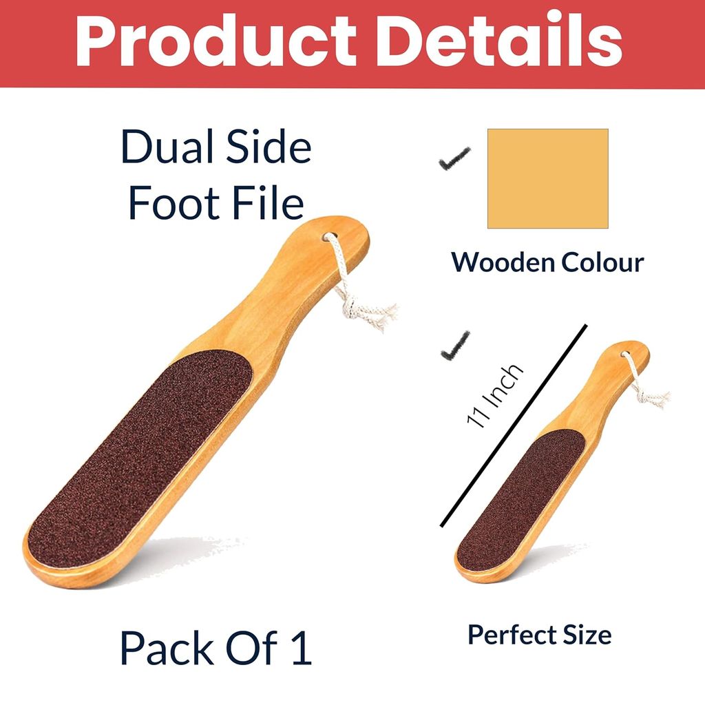 Lifeori Pedicure Tools for Feet – 4 in 1 pedicure Kit|Professional Foot Filer, Silicone Half Gel Heel Protectors, Toe Separator & Double-Sided Nail Filer – 1 Set view 2