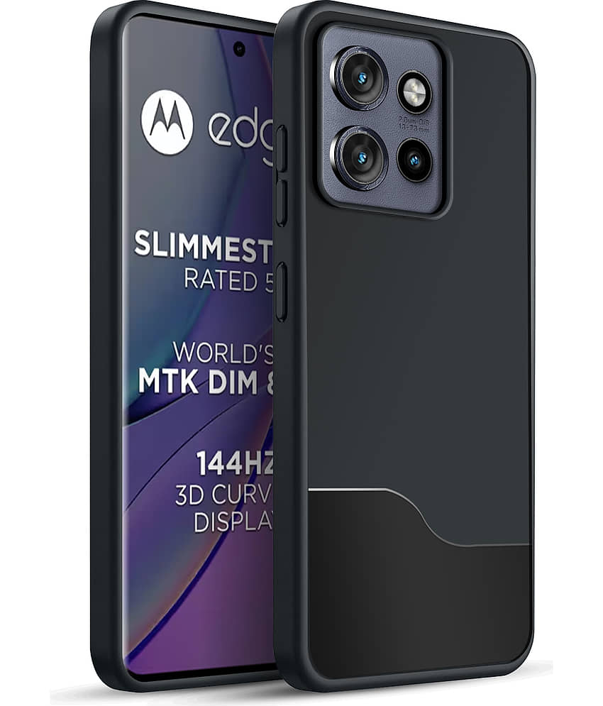 BIG WINGS Shock Proof Case Compatible For Polycarbonate Moto Edge 50 Neo 5G ( Pack of 1 )