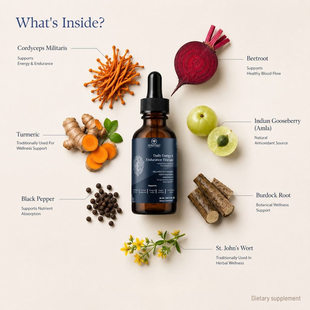 Daily Energy and Endurance Tincture