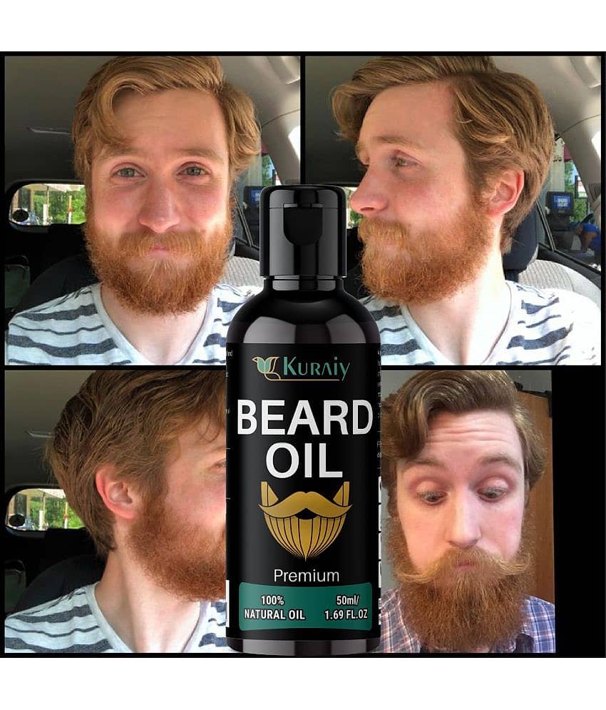 KURAIY Beard Growth Oil 100% Natural Beard Growth Oil Products For Men view 2
