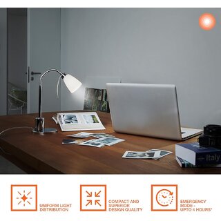 9 Watt Rechargeable Inverter LED Bulb B22D 6500K (Cool White) view 2