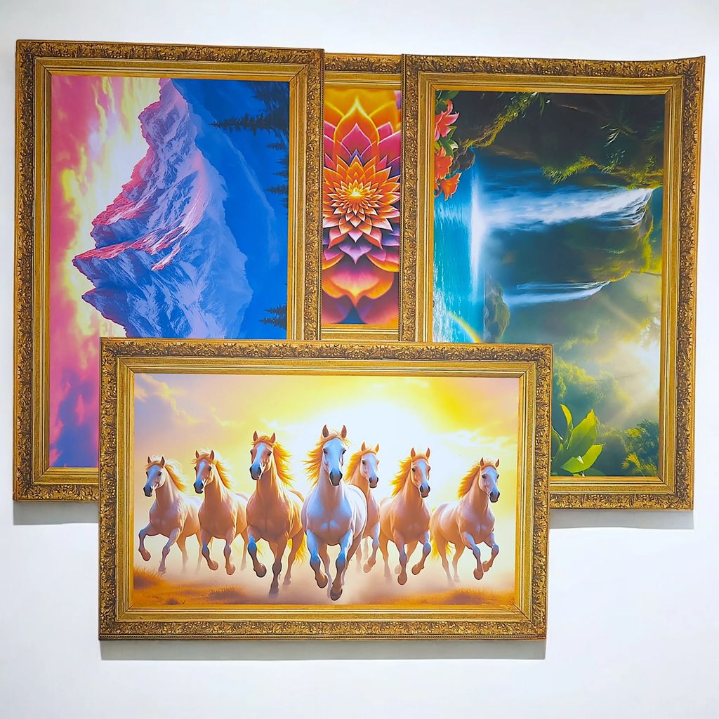 Vastu Decor Poster Set for Home, Office and Shop – Vastu Shastra Wall Art for Positive Energy view 2