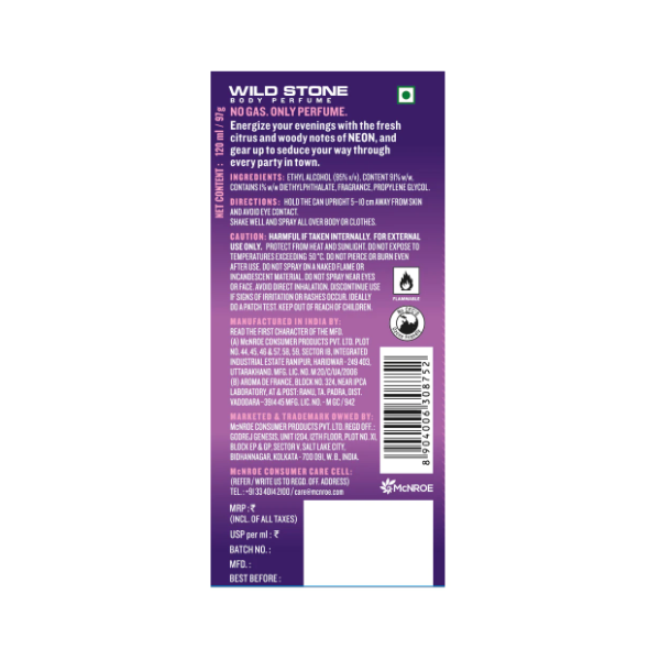 Wild Stone Deo 120 Ml view 2
