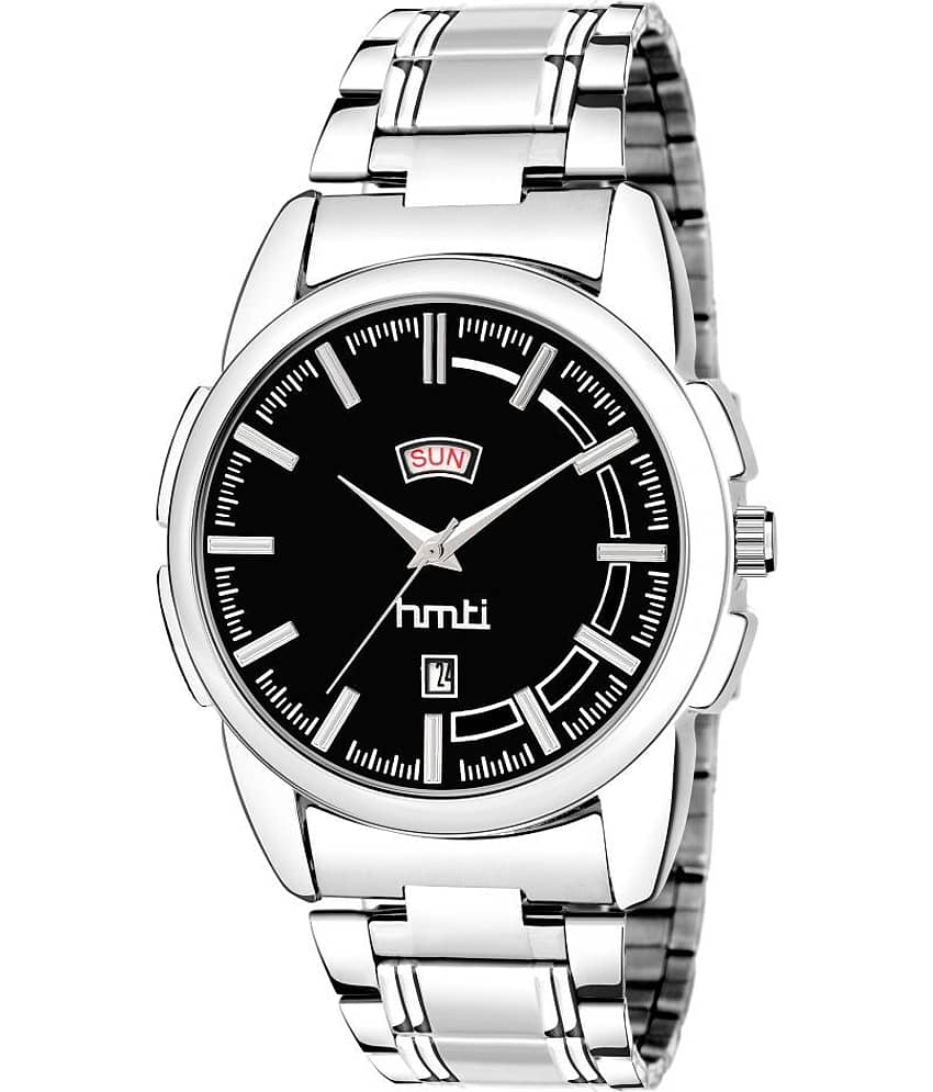 HMTI 1004 Black Stainless Steel Analog Men's Watch
