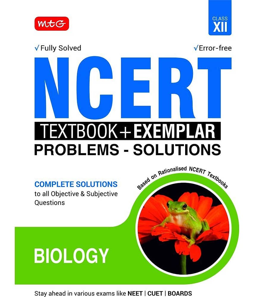 NCERT Textbook + Exemplar Problem Solutions Biology Class 12 view 2