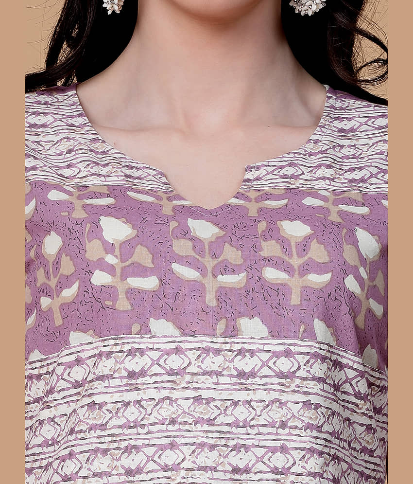 GOD BLESS Women's Cotton Peplum Top ( Multi Color ) view 2