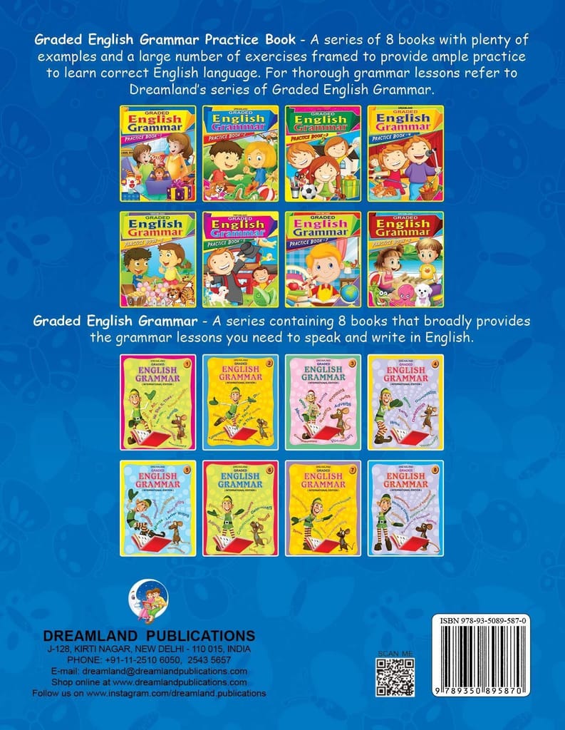 Graded English Grammar Practice Book - 1 [Paperback] Dreamland Publications view 2