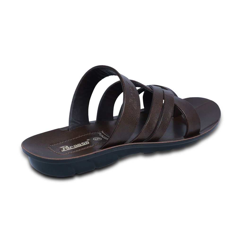 Paragon Footwear Comfortable, Lightweight, Durable, Slip Resistant Outdoor Sandals for Men with Extra Sole Support | Semi-Formal Sandals for Men view 2