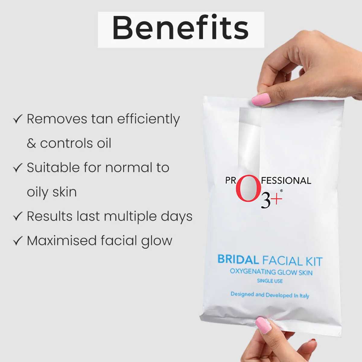 O3 + Bridal Facial Kit Oxygenating Glow Skin view 2