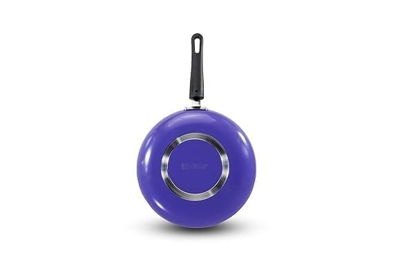 Nidhi Non Stick Taper Fry Pan I 240 mm Diameter I 2.3 Mm I 1.4 LTR Volume view 2