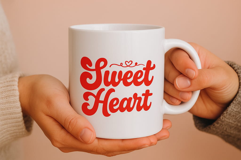 Sweet Heart Mug - Romantic Gift for Valentine's Day view 2