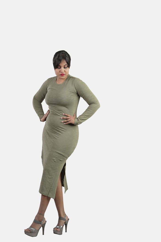 Joni Organic Cotton Midi Dress view 2