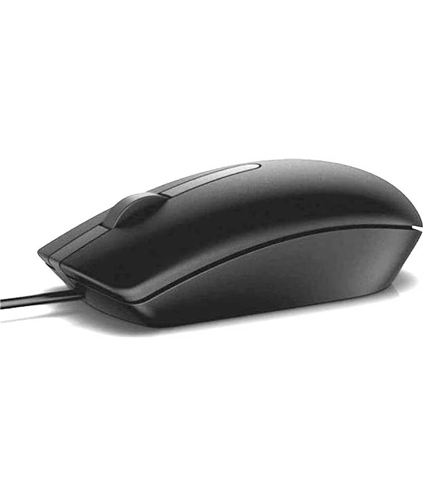 Dell ms-116-2 Black USB Wired Mouse view 2