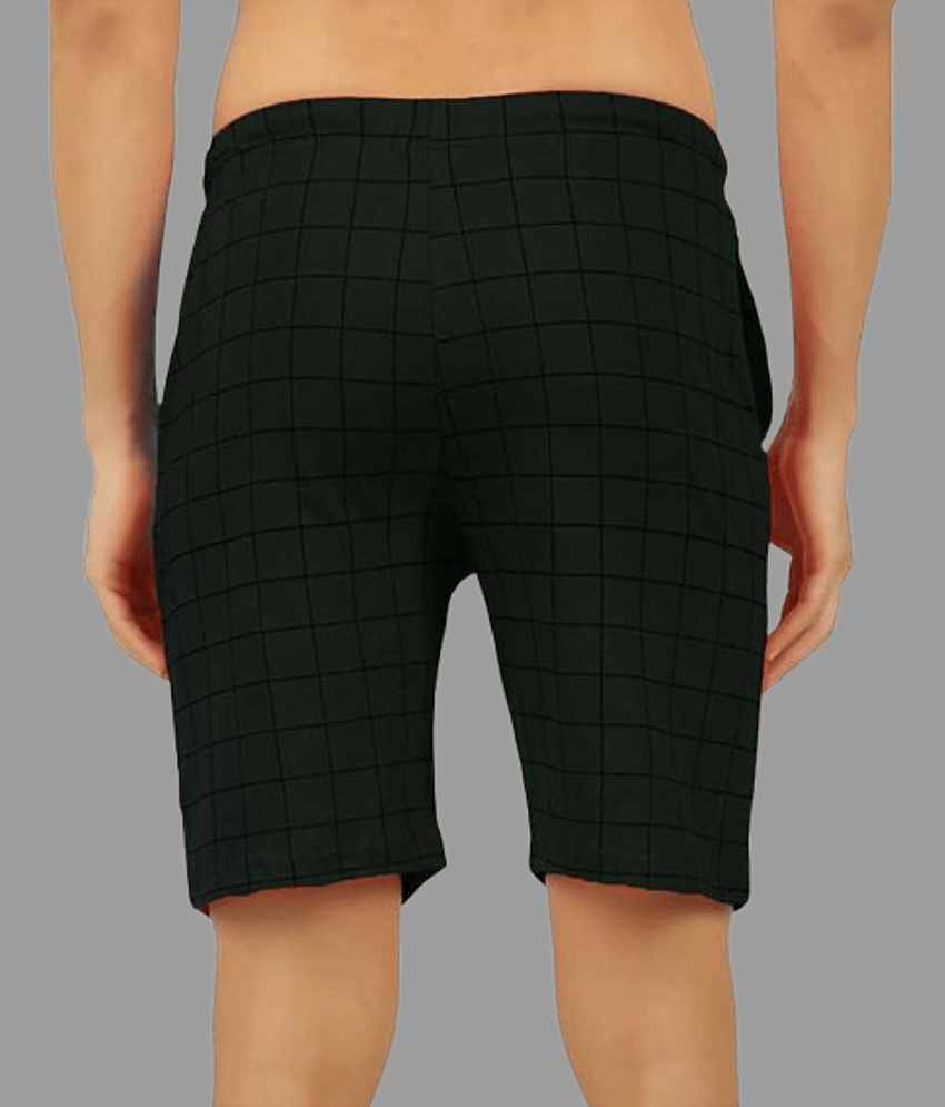 MRB Brown Cotton Blend Men's Shorts ( Pack of 1 ) view 2