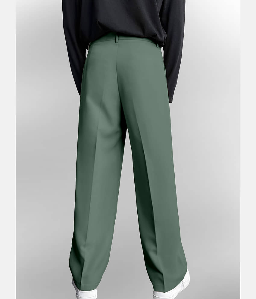 FTX Loose Men's Korean Pant - Olive ( Pack of 1 ) view 2