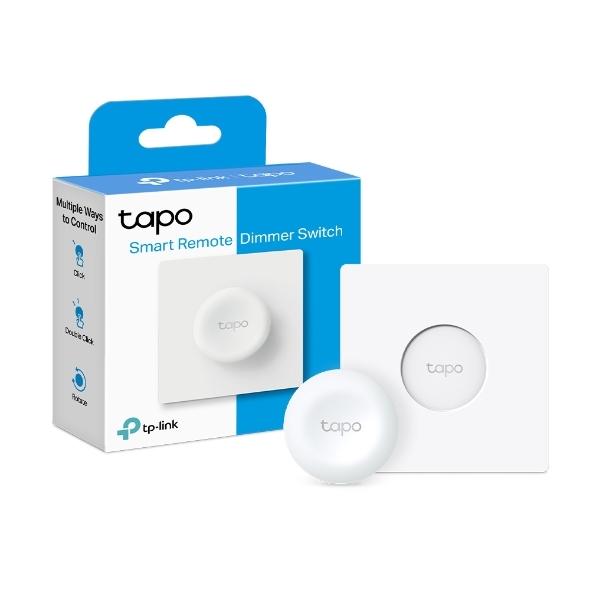 TP-Link Tapo S200D Smart Remote Dimmer Switch, Multiple Ways Control, Real-Time Notifications, No Wire Required, Battery Included, Tapo Hub Required Sold Separately, Easy Setup And Use, 3 Volts view 2