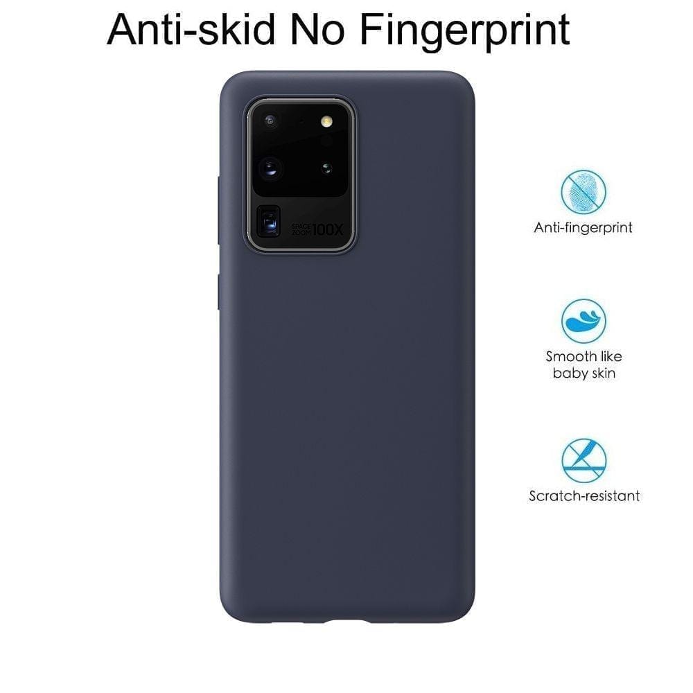Memumi Crystalloid Series Back Cover for Samsung Galaxy S20 Ultra Shockproof - Blue (6.9") view 2