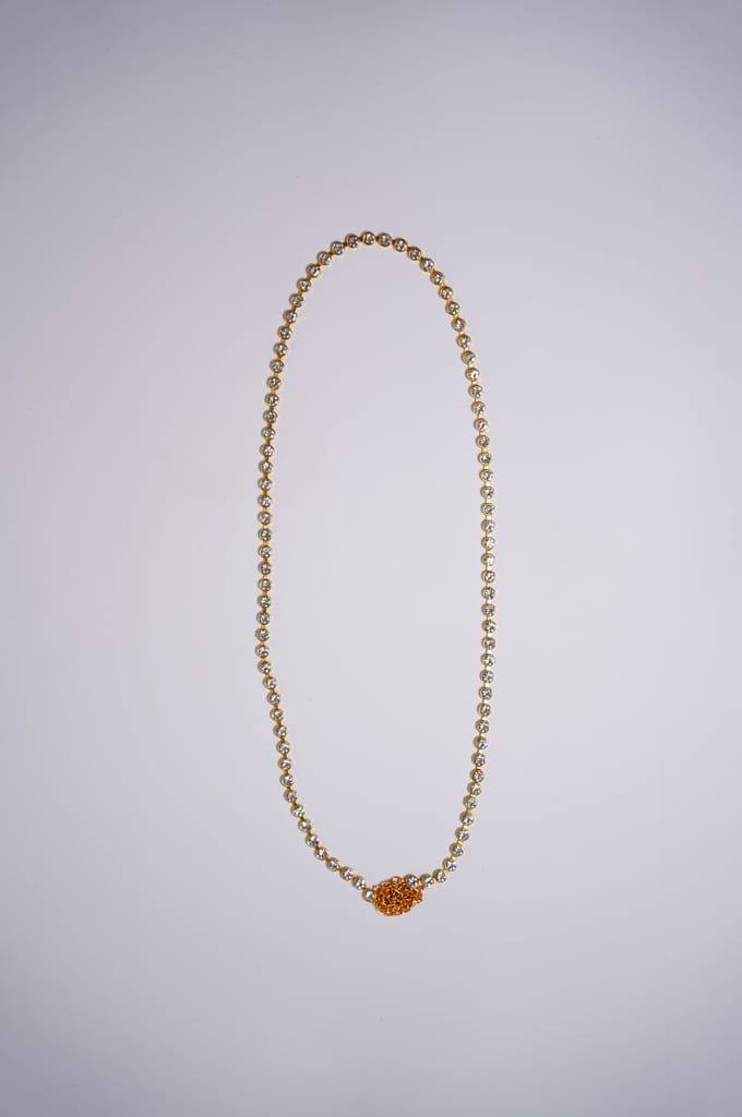 Handwork Gold-Plated Pearl & Kudan Stone Kamarpatti
