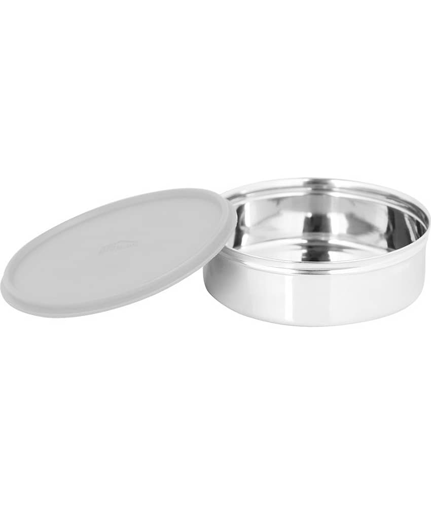 Generic Stainless Steel Multi-Purpose Round Food Container 1900ml, Grey (1U) view 2