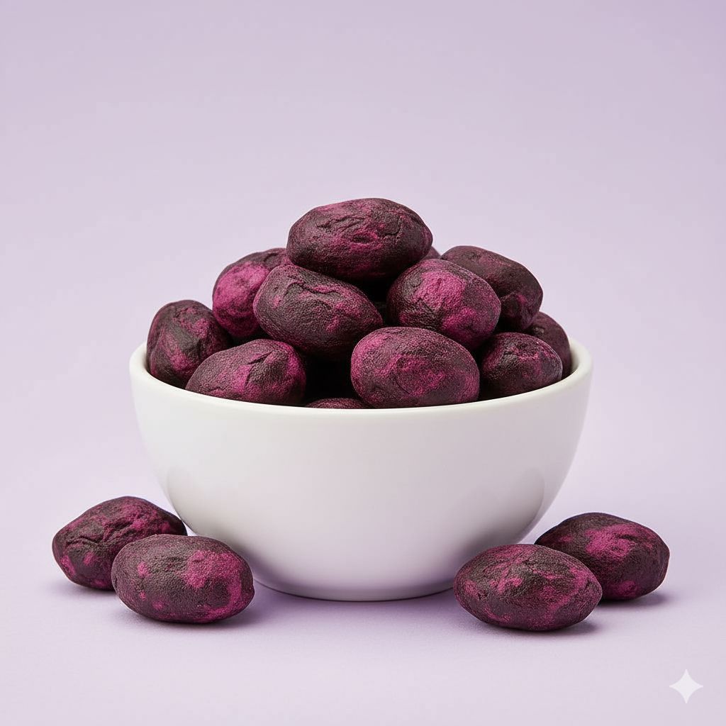 NaturDry Freeze-Dried Jamun Joy | 100% Natural, No Added Sugar, Gluten Free | Healthy Snack | 20g view 2