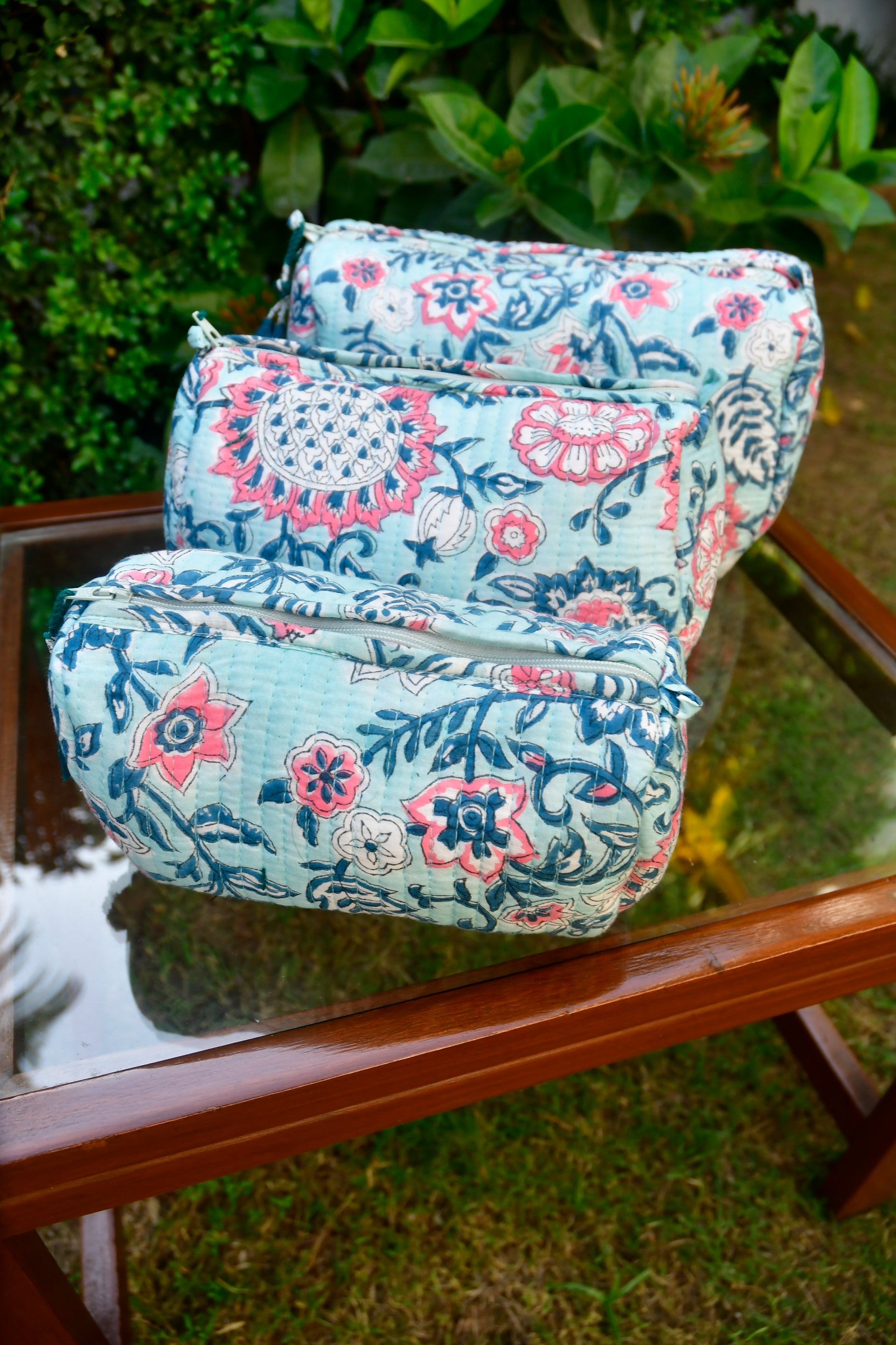 Powder Blue Utility Bag: Keep Your Essentials Organized view 2