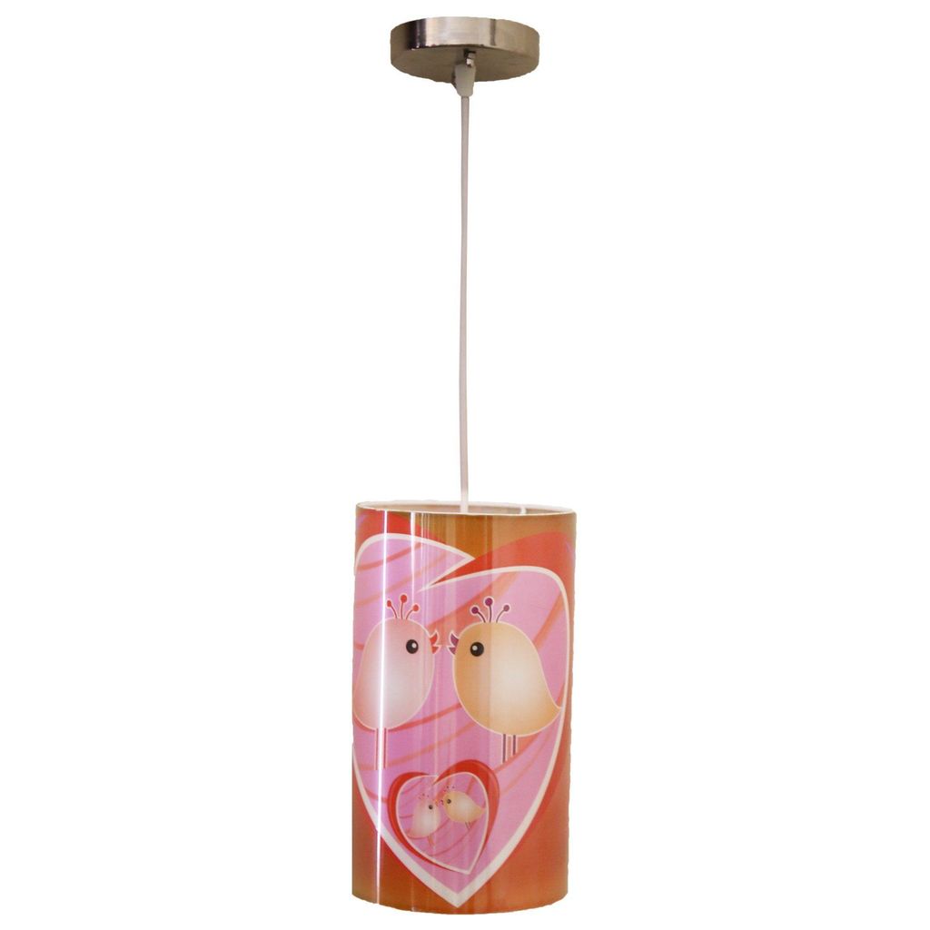 Light Angle Handmade Plastic with Color Paper Sheet Crafted Bird Sceneted Wall Sconce Lamp ((5.5x5.5 x 8 inch, Multicolour) view 2