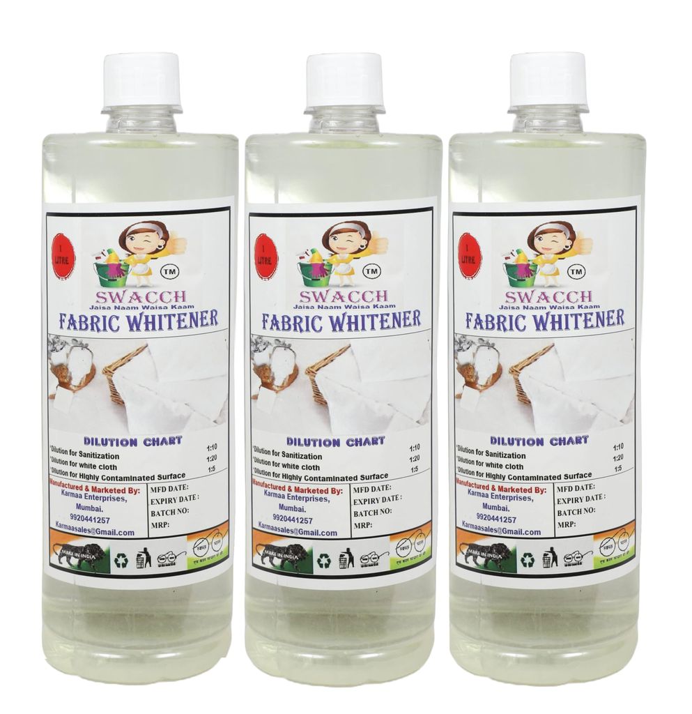 Swacch Fabric Whitener (1 Litre) (Pack of 3) view 2