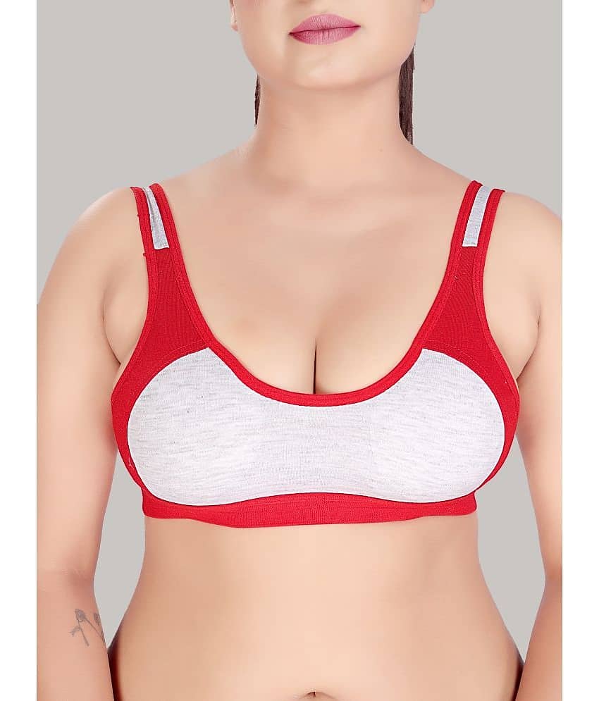 haya fashion Pack of 2 Cotton Non Padded Women's Everyday Bra ( Multicolor ) Haya Fashion Multicolor Cotton Non Padded Women's Everyday Bra view 2