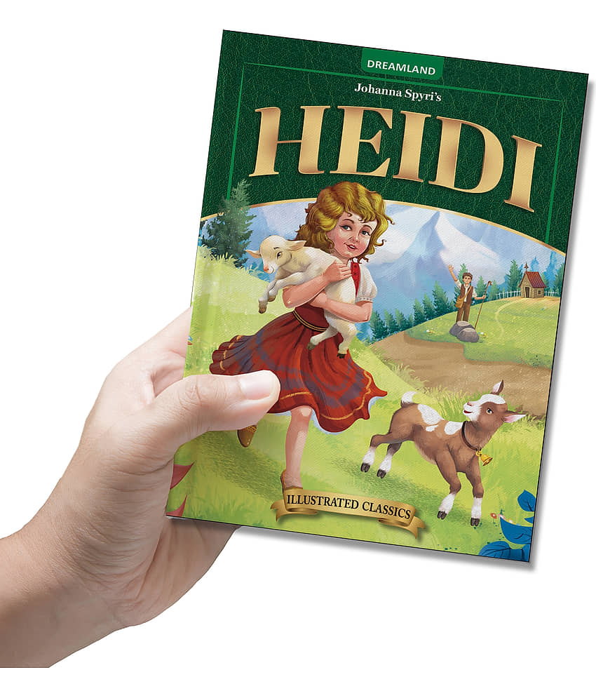 Heidi- Illustrated Abridged Classics for Children with Practice Questions view 2