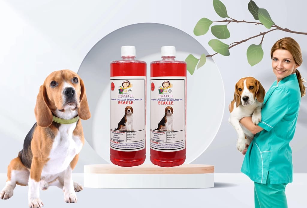 Swacch Shampoo Specially Formulated for Beagle (1 Litre) (Combo Pack of 2) Strawberry view 2