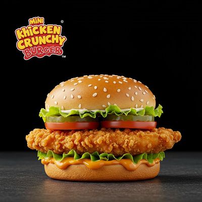 Chicken Kiddy Crunchy Burger