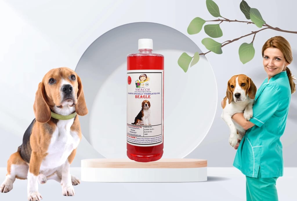 Swacch Shampoo Specially Formulated for Beagle (1 Litre) Jasmine view 2