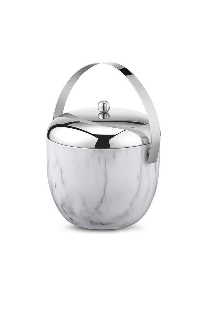 FnS Double Walled Apple Ice Bucket with Customize Message or Wishes view 2