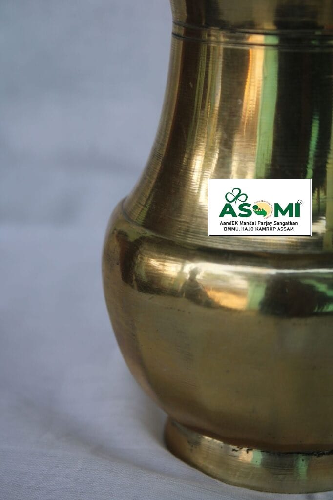GHOTI HAJO (Traditional Assamese bell metal utensil I.E Ghoti) view 2