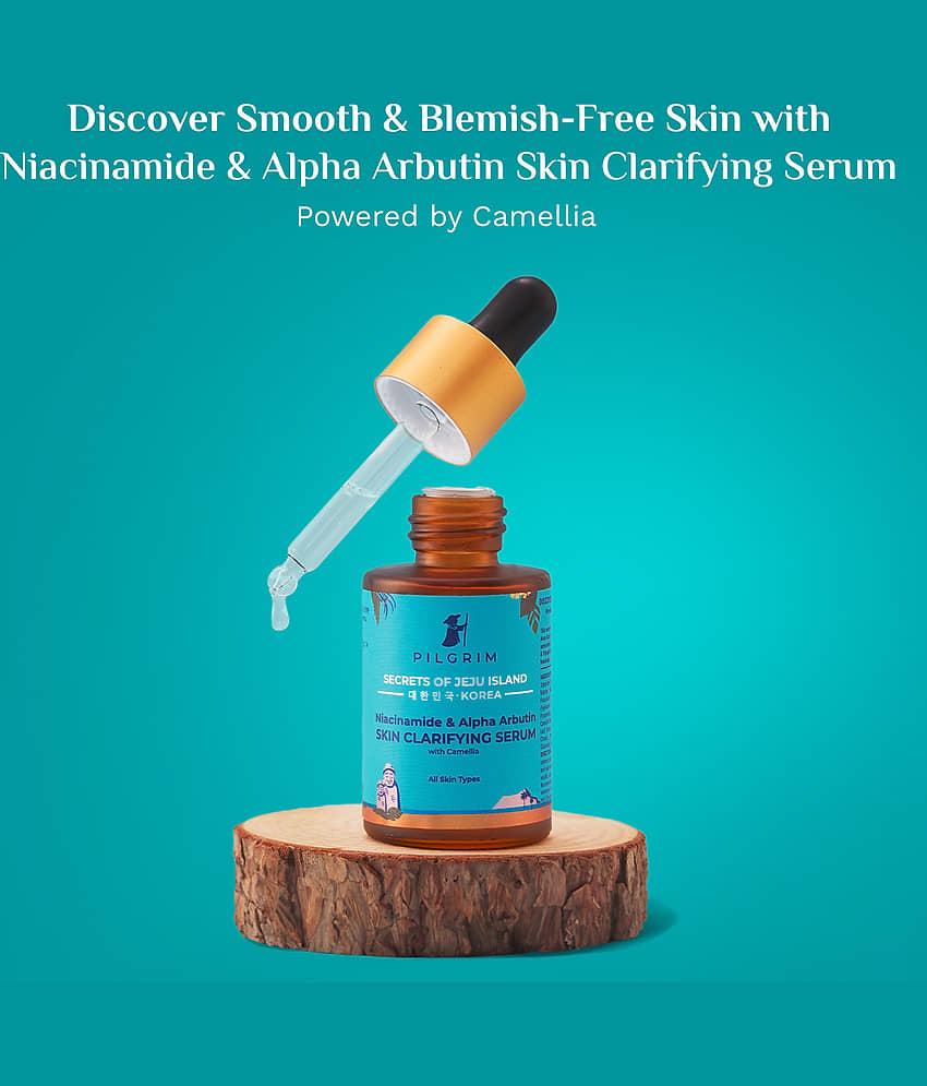 Pilgrim Niacinamide & Alpha Arbutin Skin Clarifying Face Serum,30 ml view 2