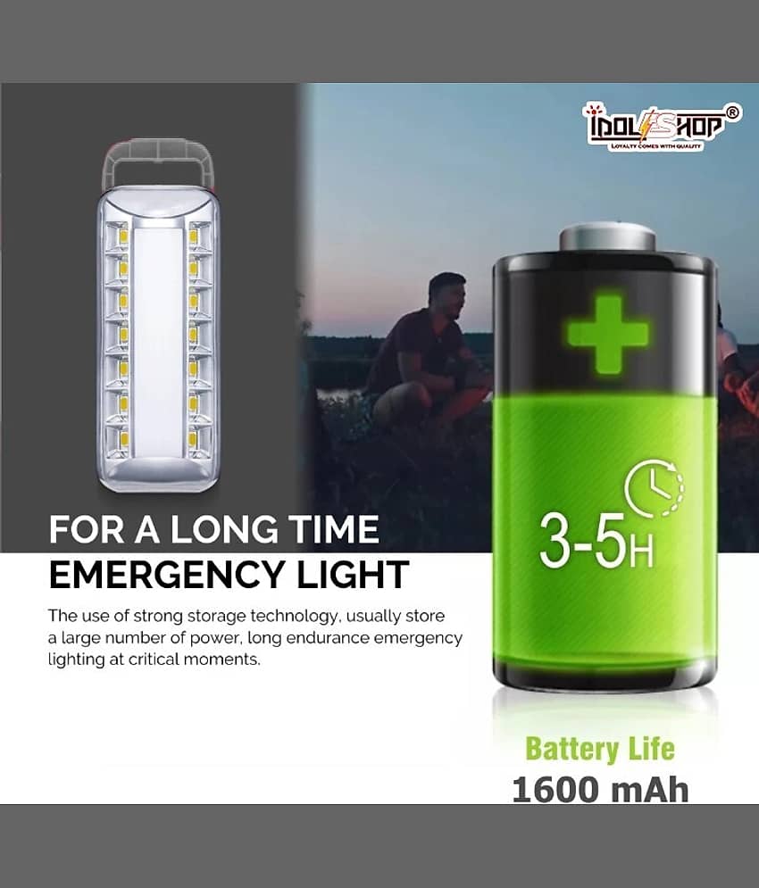 IDOLESHOP 20W Grey Emergency Light ( Pack of 1 ) view 2