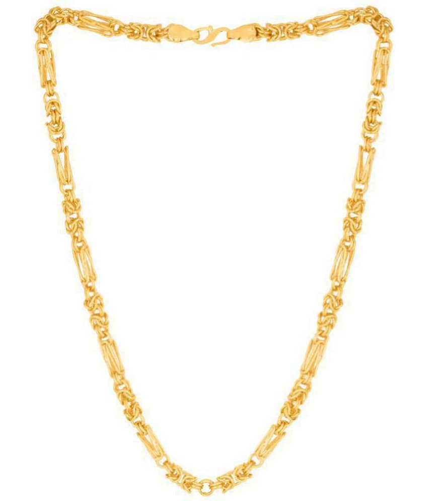 H M PRODUCT Gold Plated Chain ( Set of 1 ) view 2