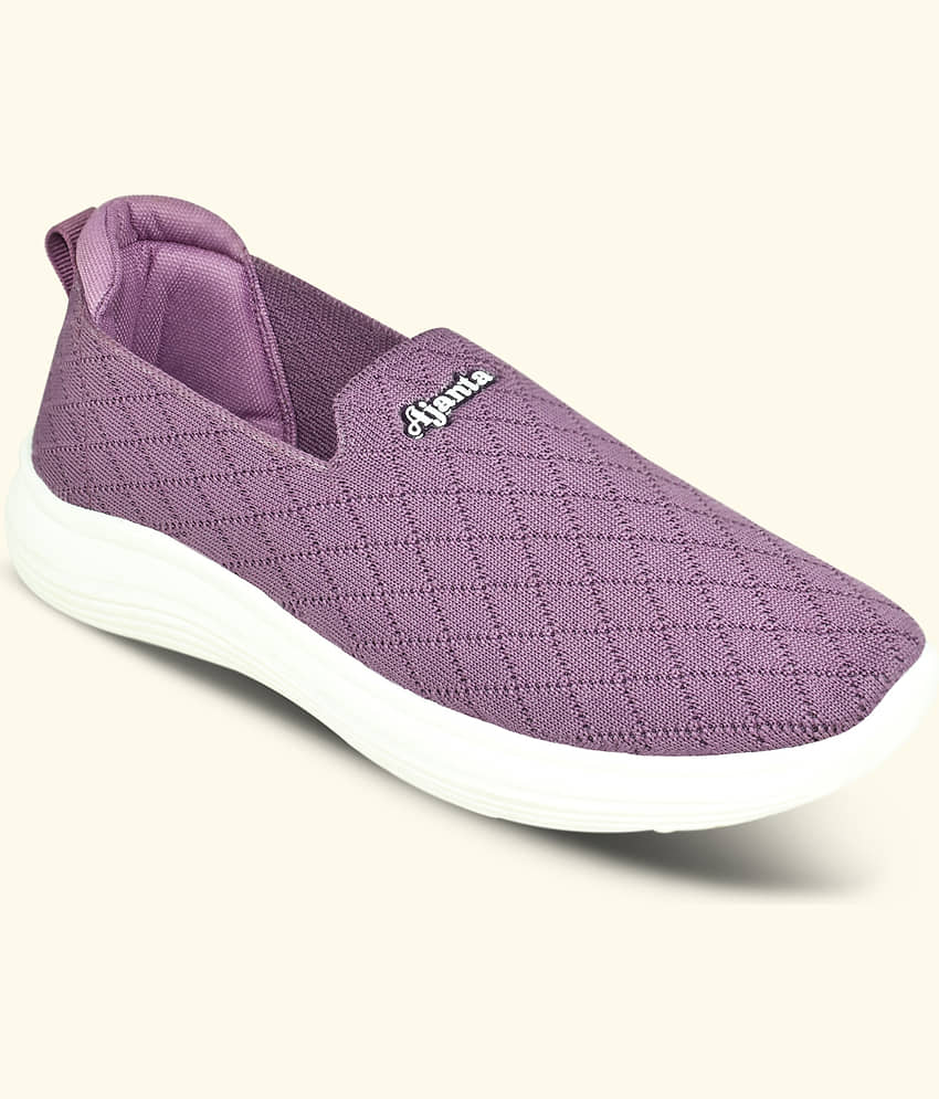 Ajanta Purple Women's Slip On view 2