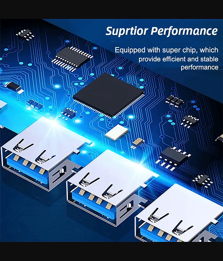 UniBoss 4 port USB Hub view 2