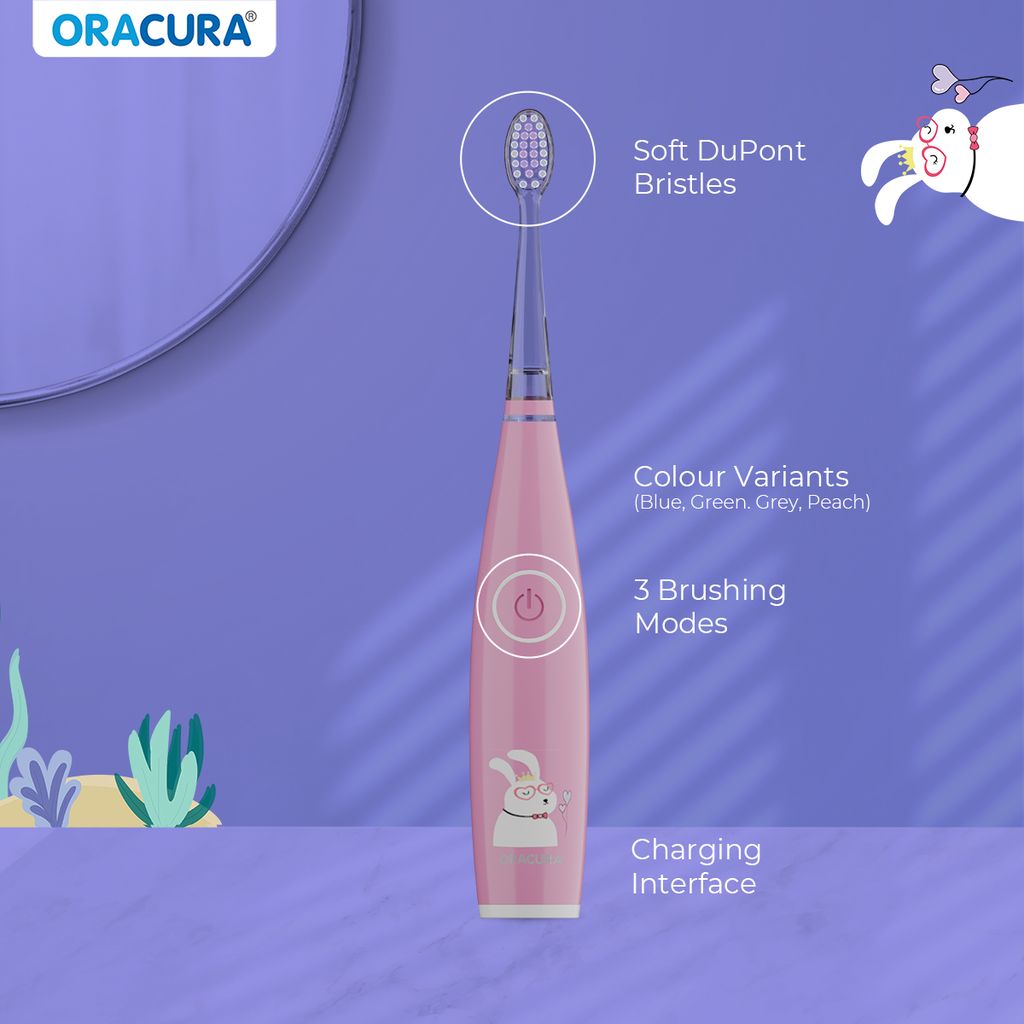 KSB200 KidsCare Sonic Rechargeable Electric Toothbrush view 2