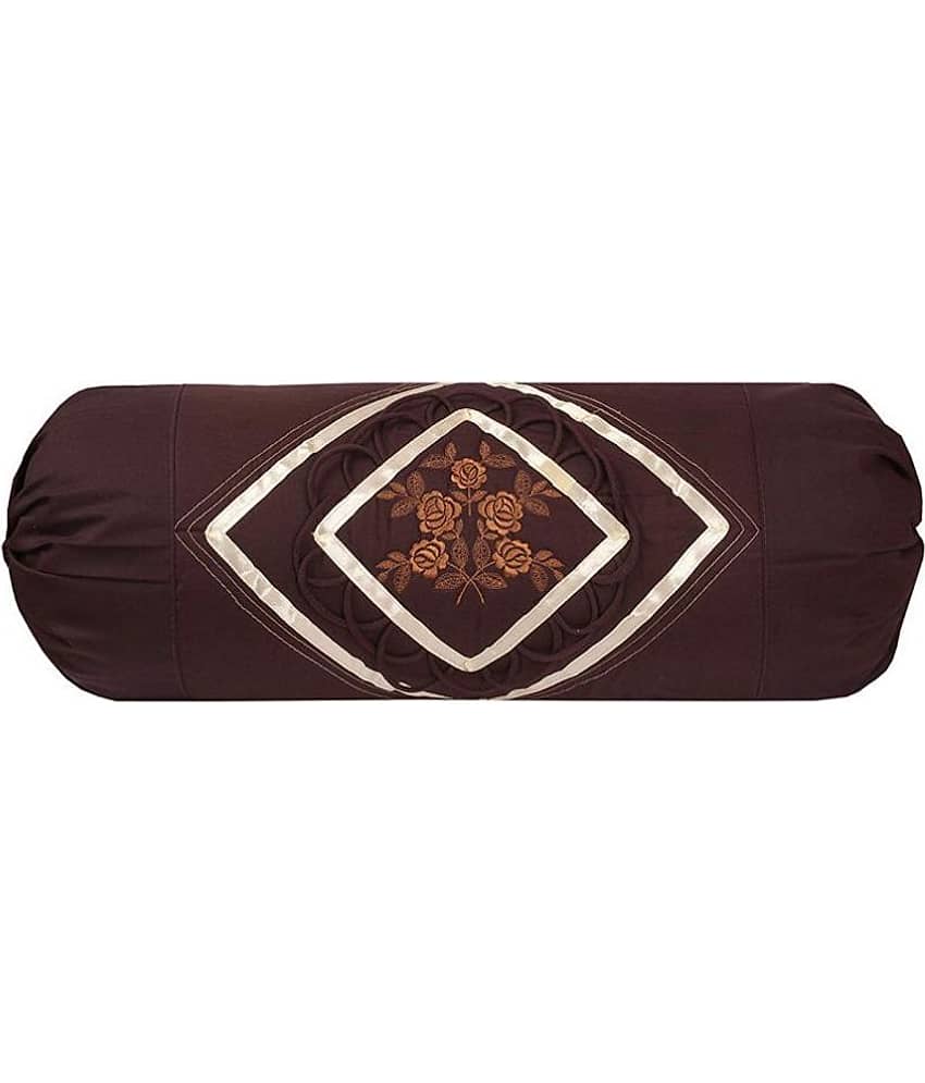 MAHALUXMI COLLECTION Set of 2 Cotton Bolster Covers view 2