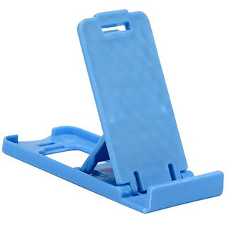 (Pack of 2) Universal Plastic Mini Foldable Mobile Phone Holder Desktop Table Stand-X1 Mobile Holder
