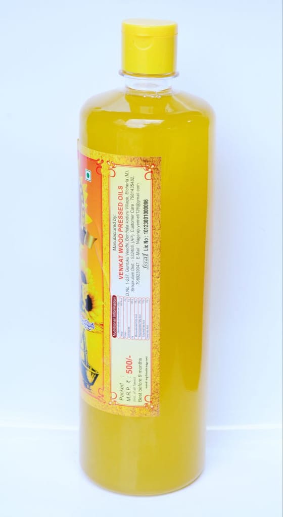VENKAT BROTHERS-GANUGA OIL- HULLED SUNFLOWER OIL view 2