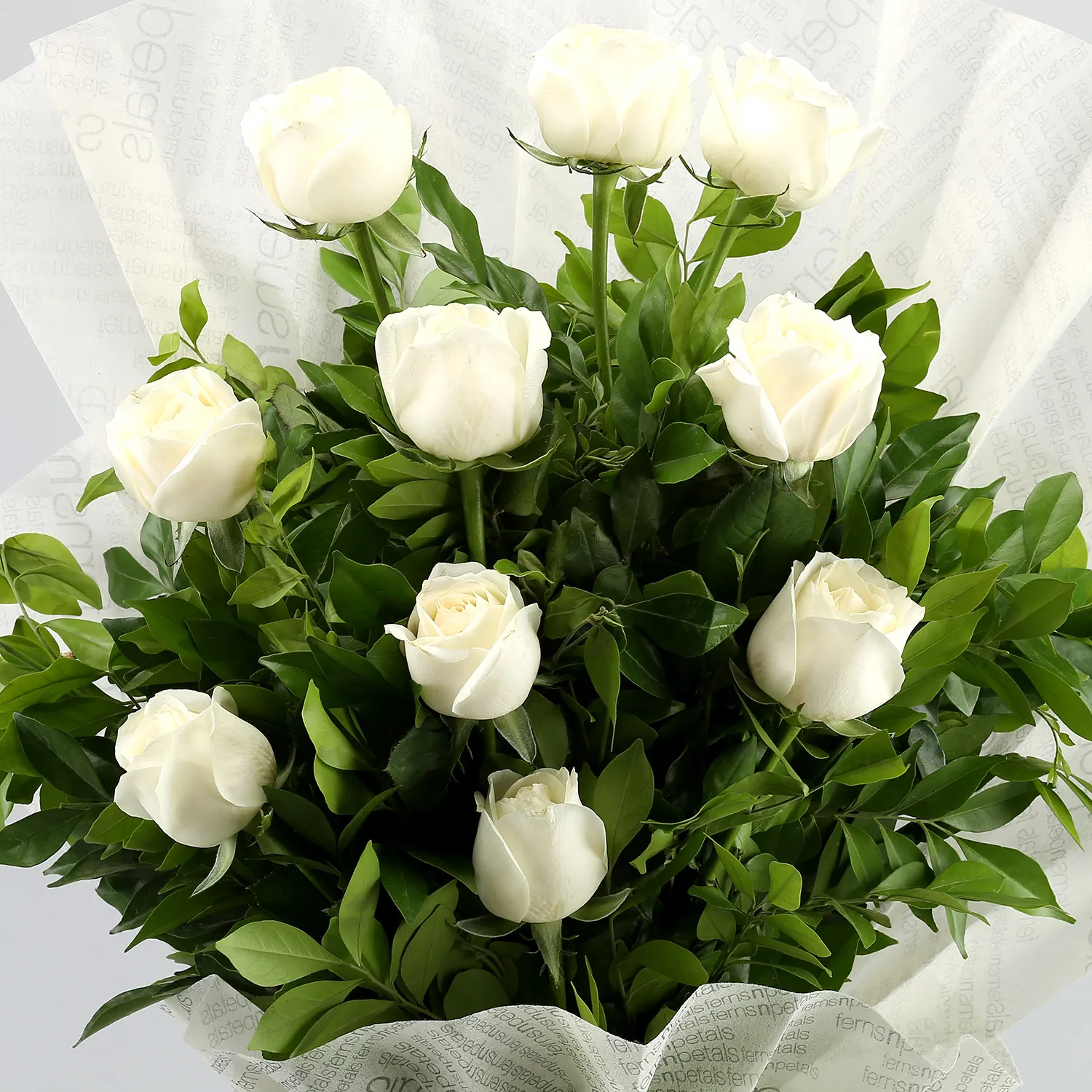 A Cool Breeze Roses Bouquet For Valentine's Day Gift view 2