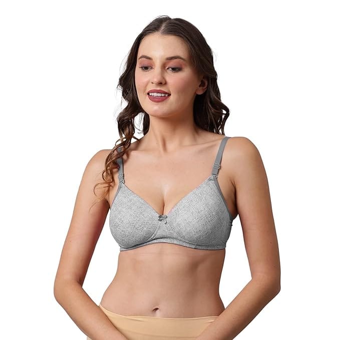 Be-wild Full coverage non wired casual t-shirt Padded bra for women and girls/ladies/everyday/fancy/adjustable/regular/cotton/seamless bra view 2