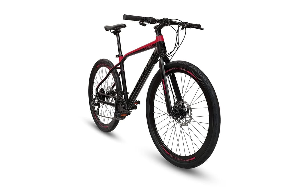 Montra Chord 7X3 Geared with Disc 27.5 Ruby Red and Black with Grey, 69.85, (1FPQ36G0C07000A) view 2