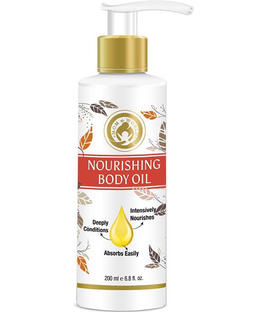 Mom & World Mother Nourishing Body Oil ( 200 ml ) view 2