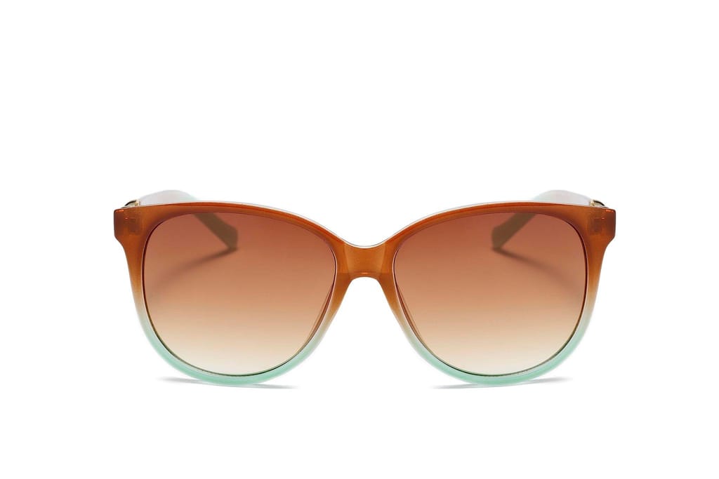Eyenaks Full Rim Designer Sunglasses For Women | UV400 Protected | HD Vision Street Wear Design | Pack Of 1 (Green) view 2